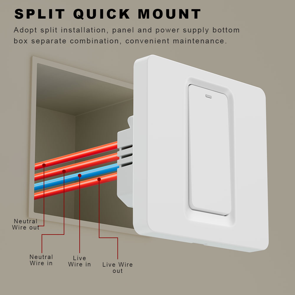 Interruptor inteligente de aqu - Smart Home Networking avaliação e preço