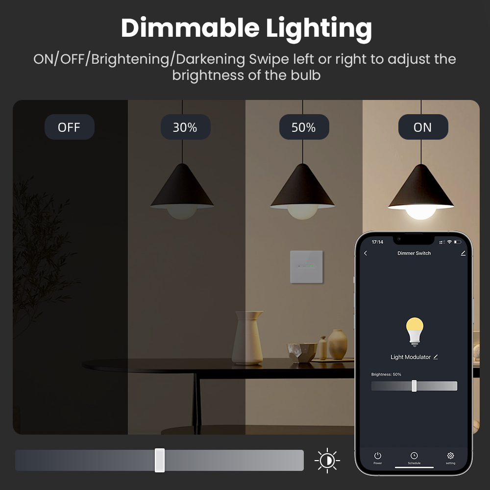 AVATTO WiFi Interruptor Dimmer - Smart Home Networking avaliação e preço