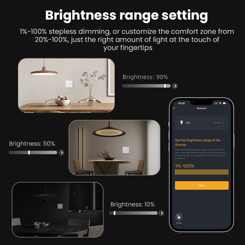 AVATTO WiFi Interruptor Dimmer - Smart Home Networking avaliação e preço