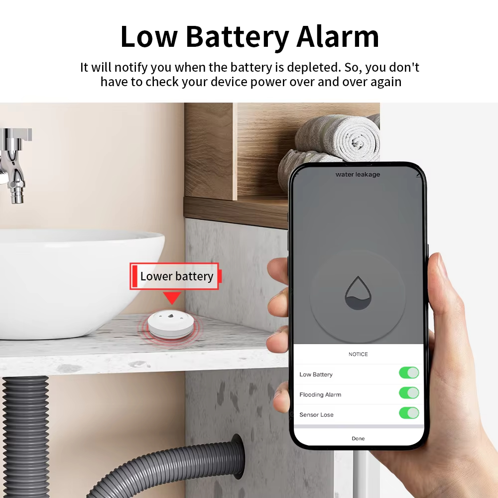 Sensor Inteligente de Vazament - Smart Home Water Level Sensor avaliação e preço
