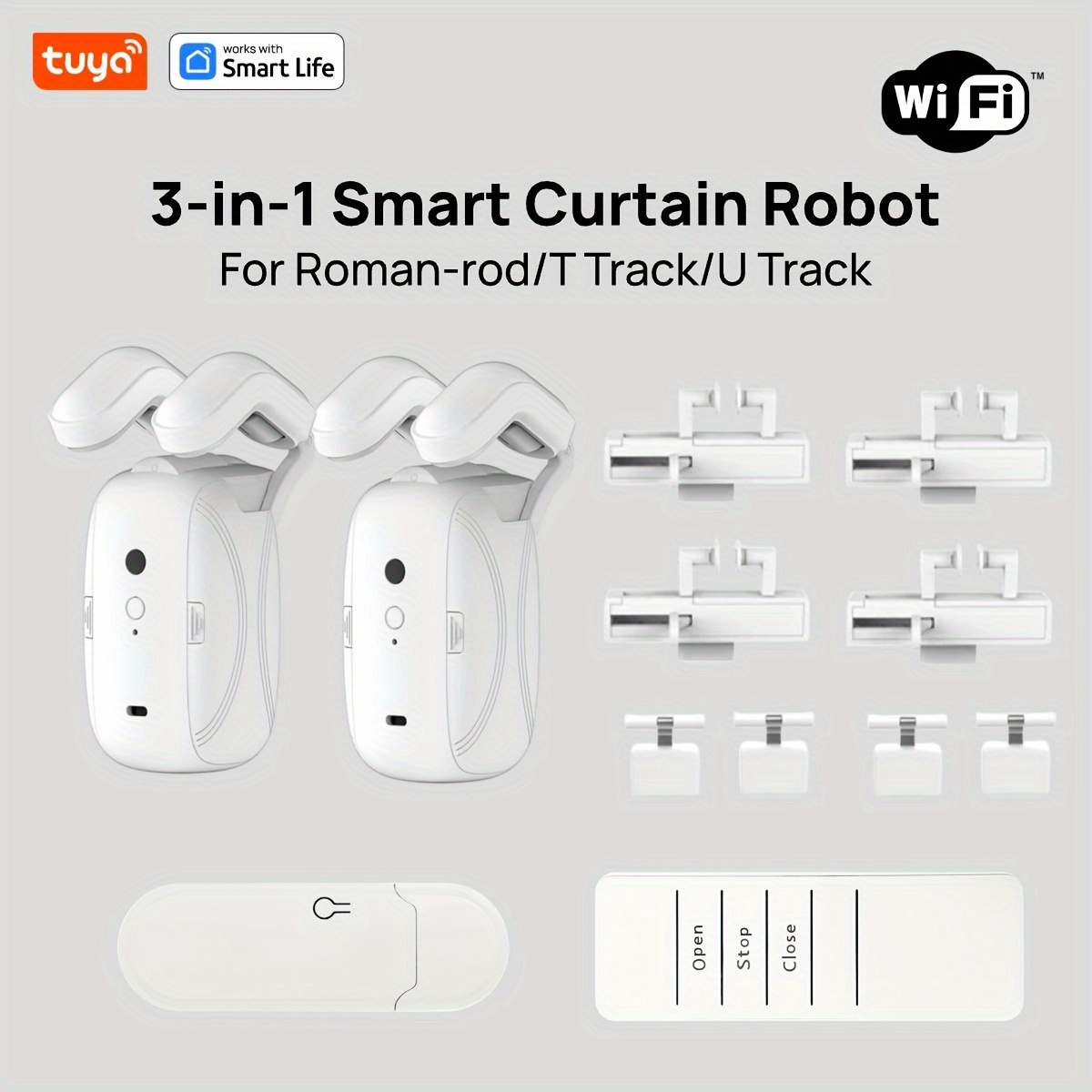 1/2 Unidades Robô de Cortina I - Smart Home Registration avaliação e preço