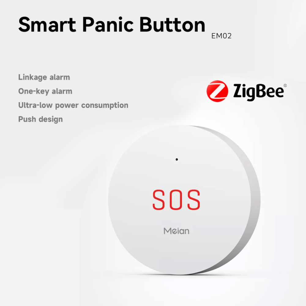 Zigbee tuya sos botão de emerg - Smart Home Registration avaliação e preço