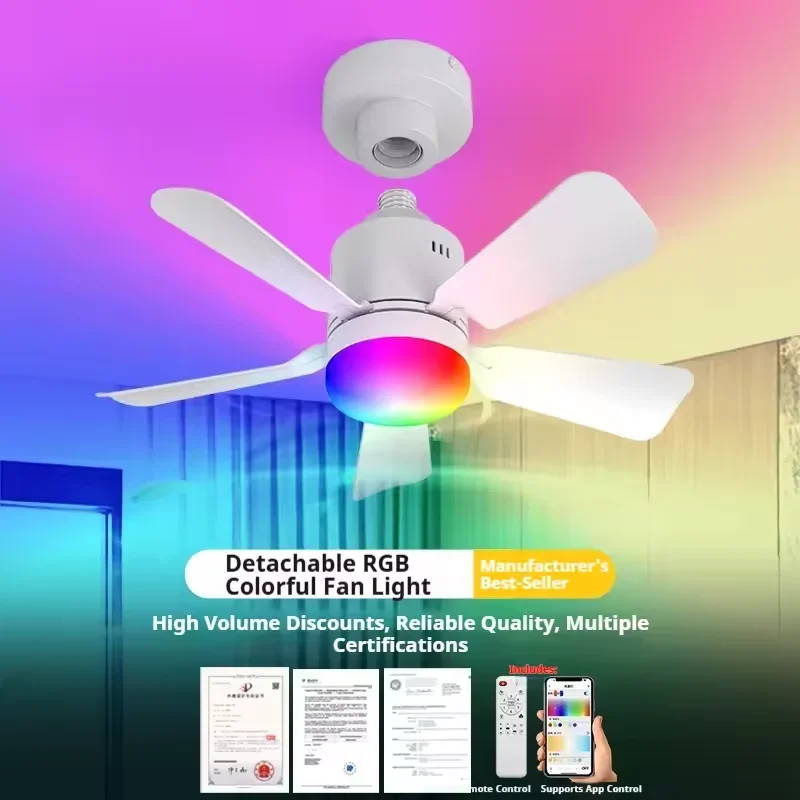 Lâmpadas de ventilador de teto - Smart Home Living Room avaliação e preço