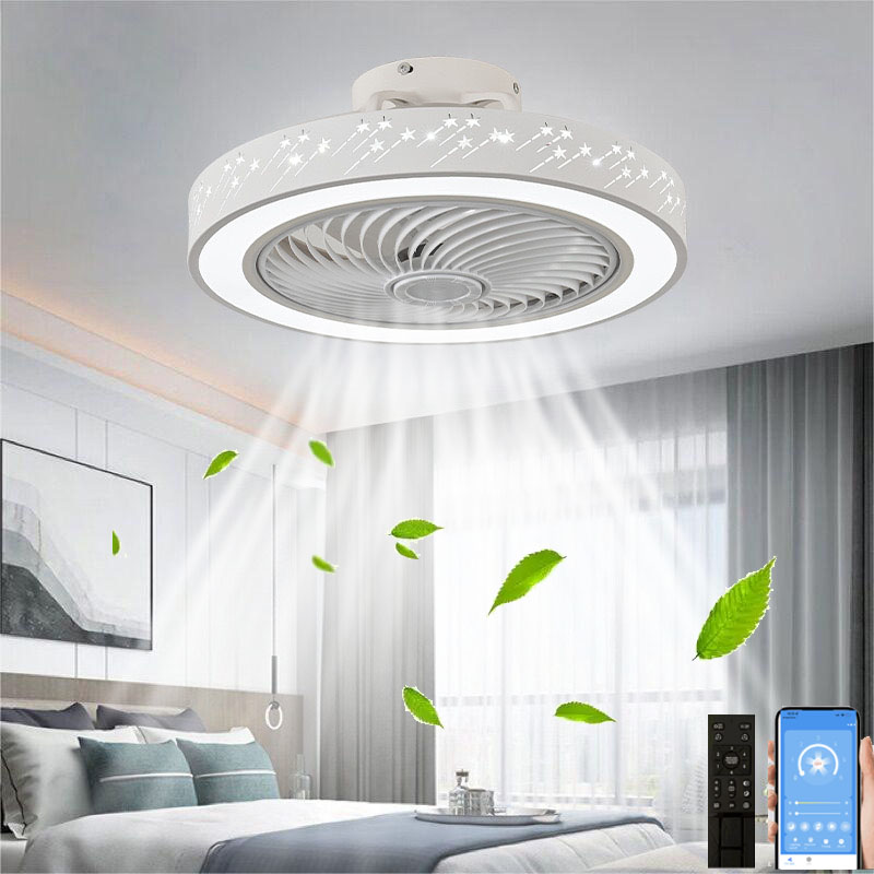 Smart App-Ventilador de teto c - Smart Home Living Room avaliação e preço