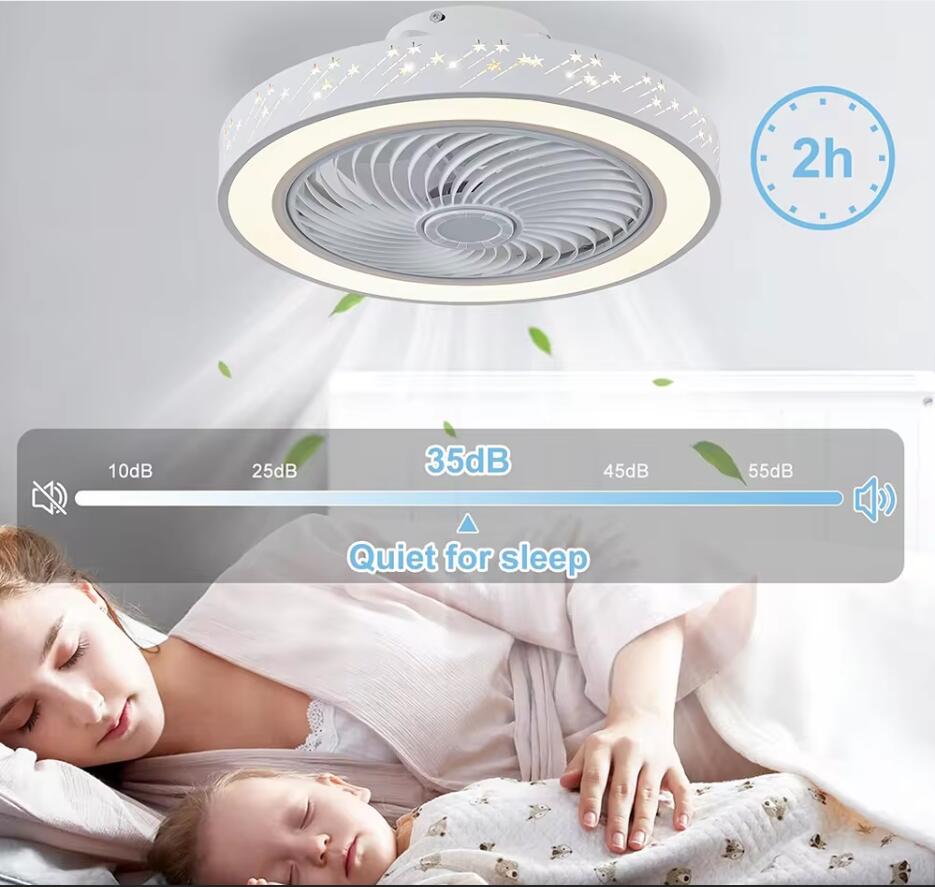 Smart App-Ventilador de teto c - Smart Home Living Room avaliação e preço