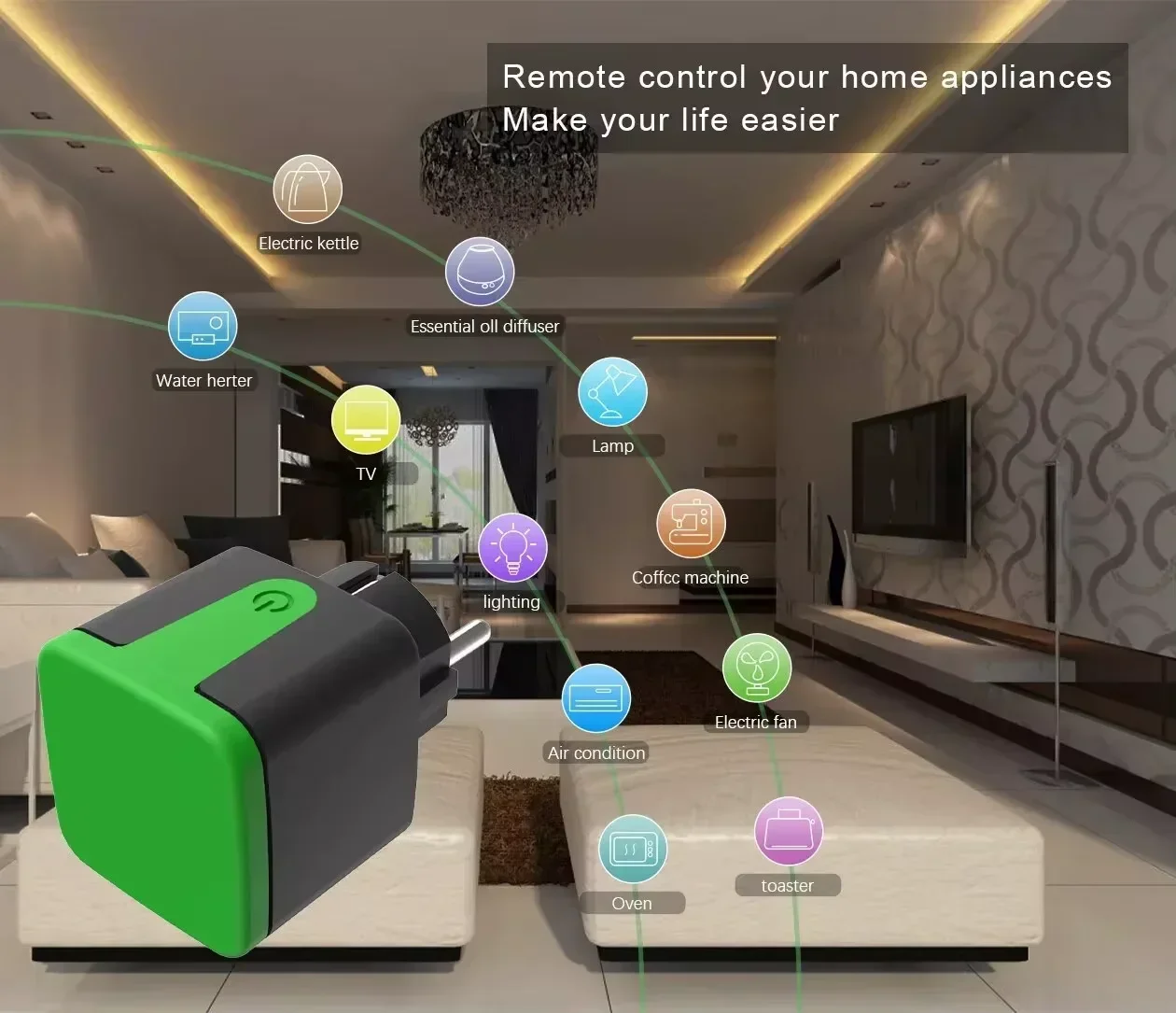 Tomada Inteligente Tuya EU 16A - Smart Home For Living avaliação e preço