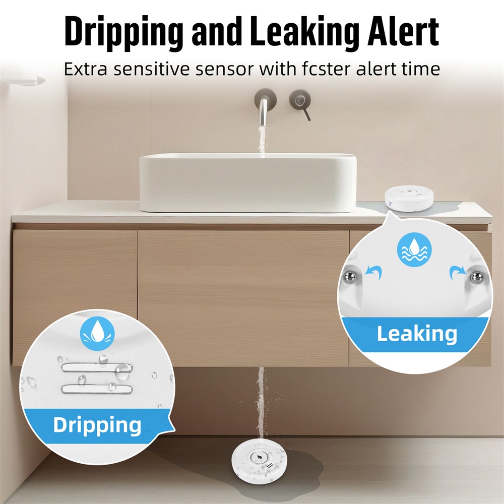 Fuers detector de vazamento de - Smart Home Water Level Sensor avaliação e preço