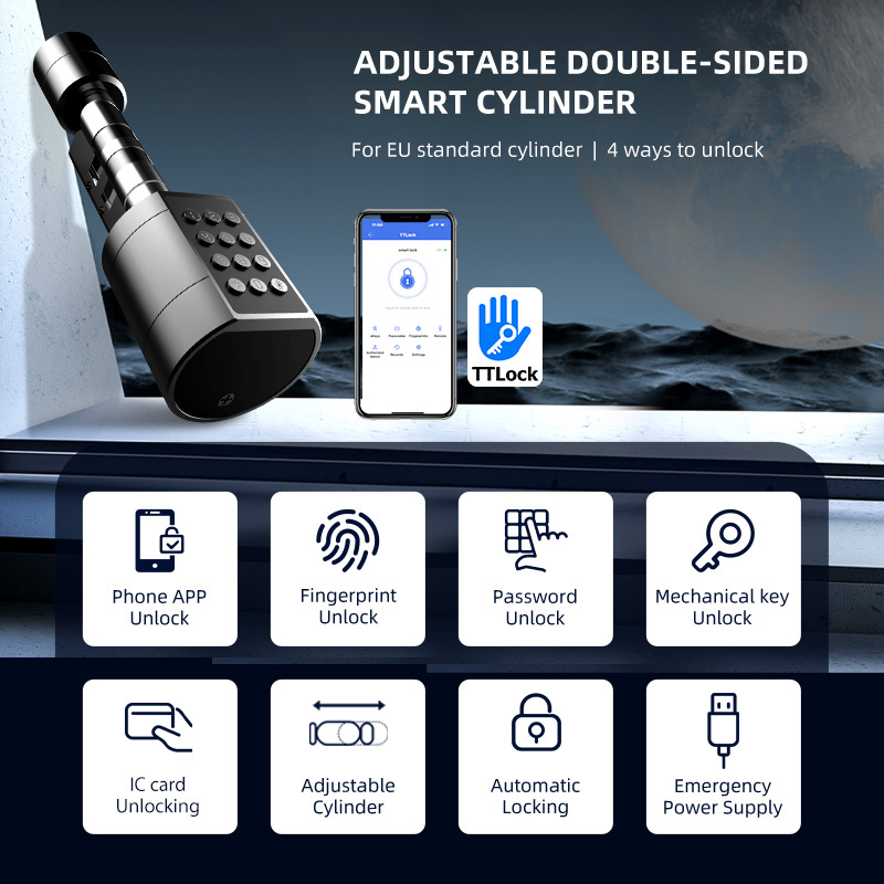 Fechadura de porta cilíndrica  - Smart Home Network avaliação e preço