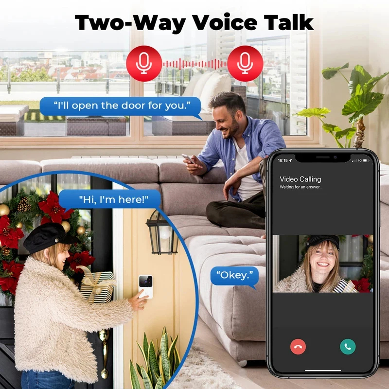 Campainha de Vídeo WiFi Inteli - Smart Home Video Doorphone Ezviz avaliação e preço