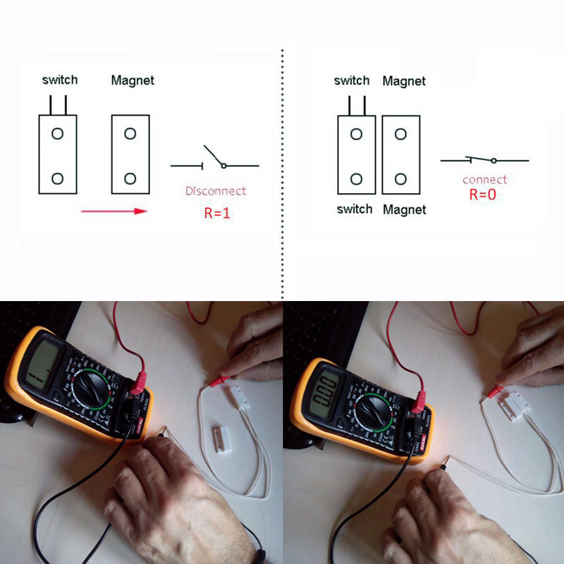 Sensor Magnético de Porta/Jane - Smart Home Security System avaliação e preço