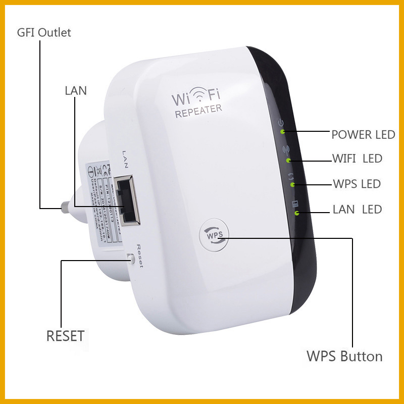 NOVO Repetidor Wi-Fi de 300Mbp - Smart Home Network avaliação e preço