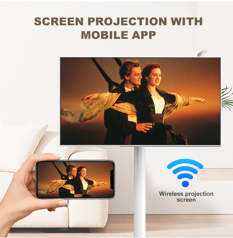 Mini TV LED Branca de 21,5 Pol - Smart Home Ac avaliação e preço
