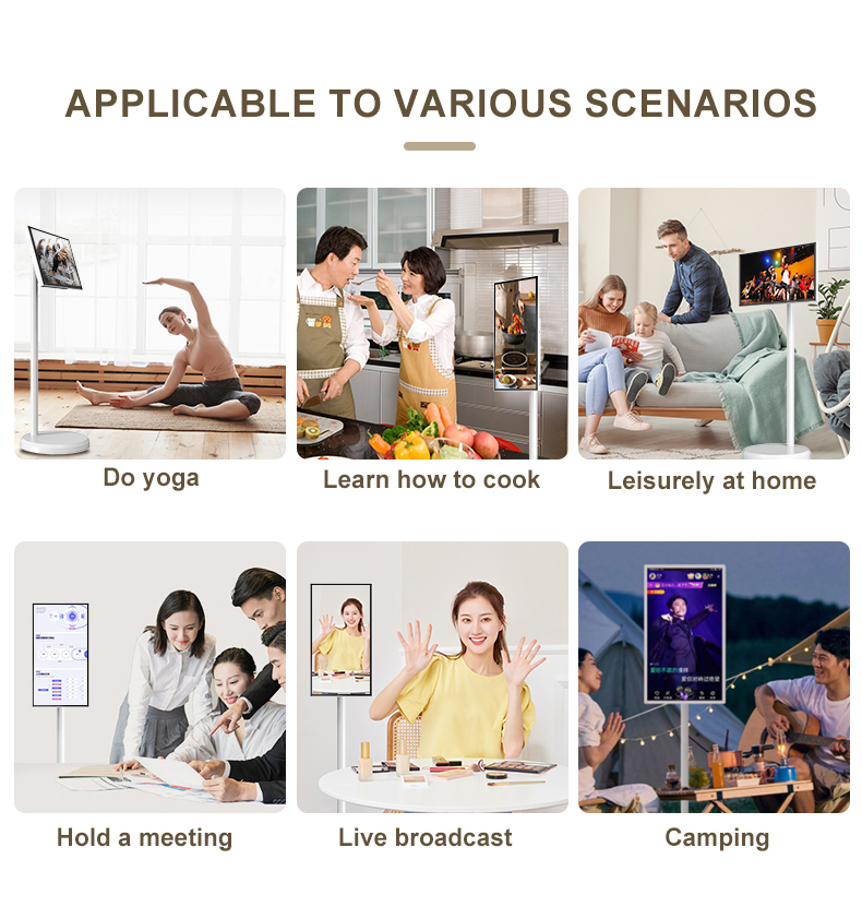 Mini TV LED Branca de 21,5 Pol - Smart Home Ac avaliação e preço