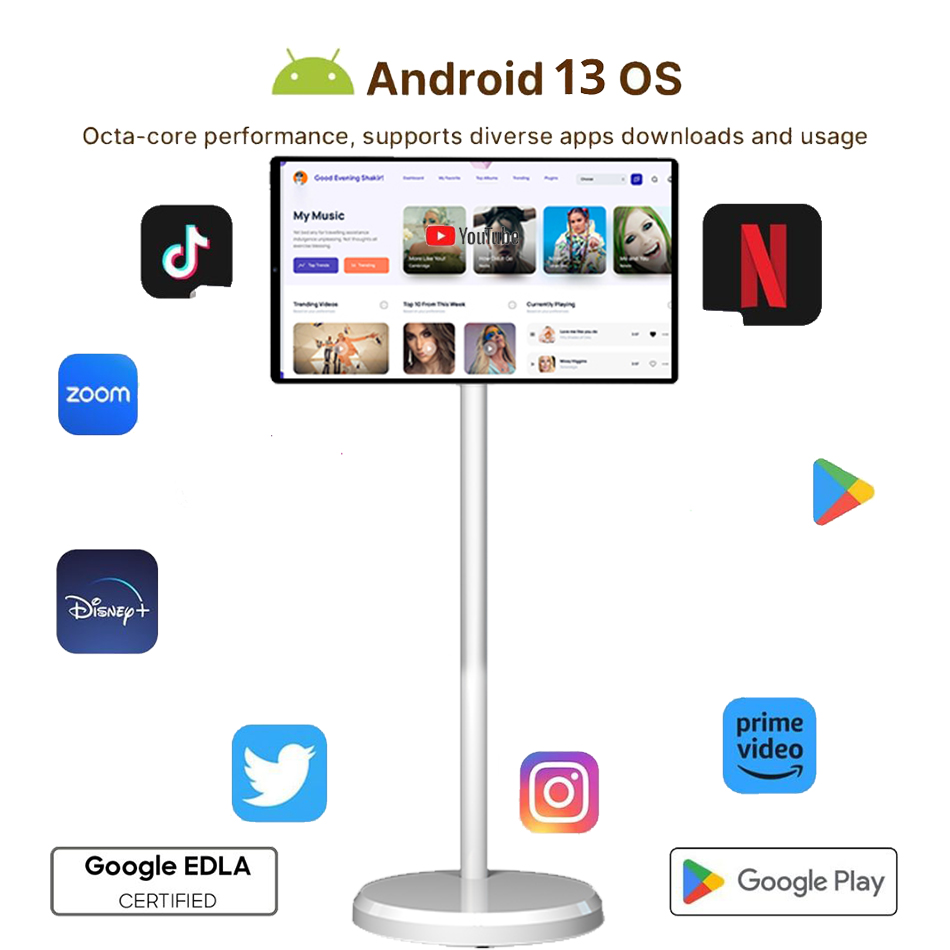 Mini TV LED Branca de 21,5 Pol - Smart Home Ac avaliação e preço