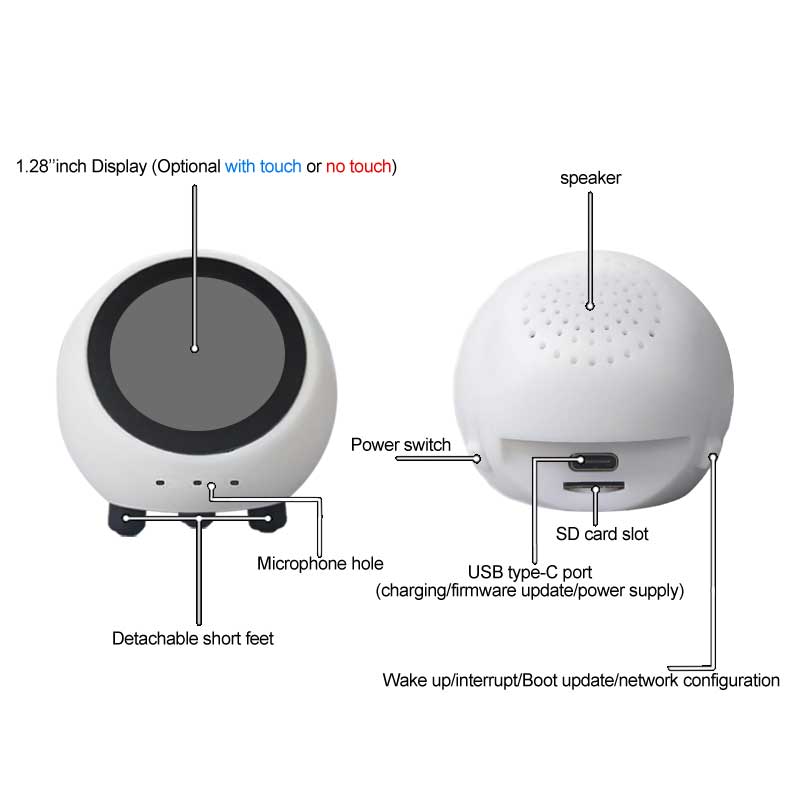 Esp32 s3 1.28 polegadas n16r8  - Smart Home Miniature avaliação e preço