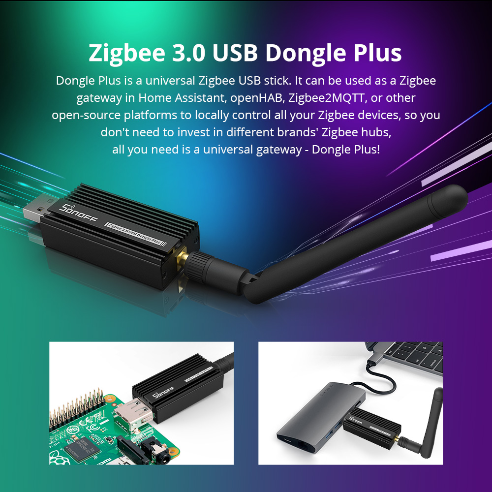 SONOFF Zigbee 3.0 USB Dongle P - Smart Home Registration avaliação e preço