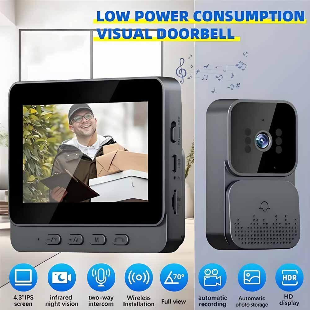 Campainha Intercomunicador Sem - Smart Home Video Doorphone Ezviz avaliação e preço