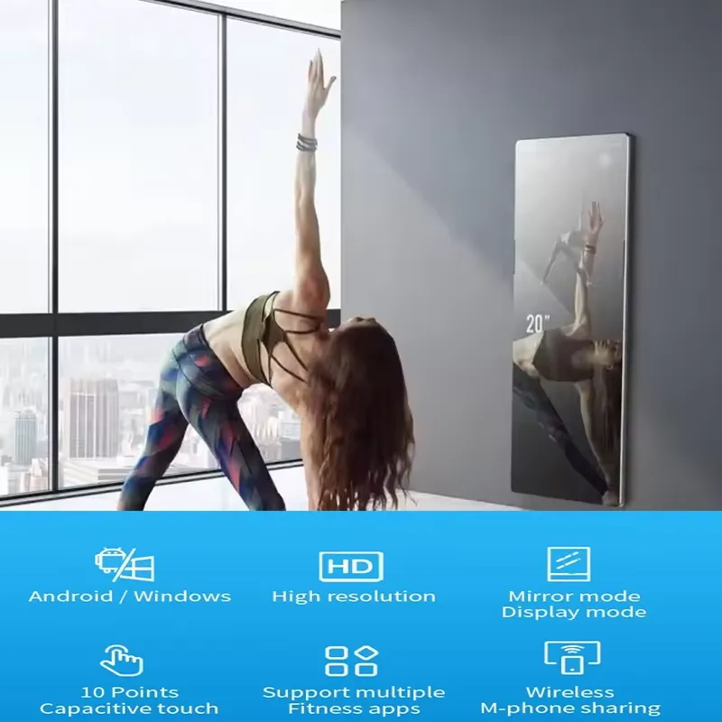 Transforme sua casa em um giná - Smart Home Gym Mirror avaliação e preço