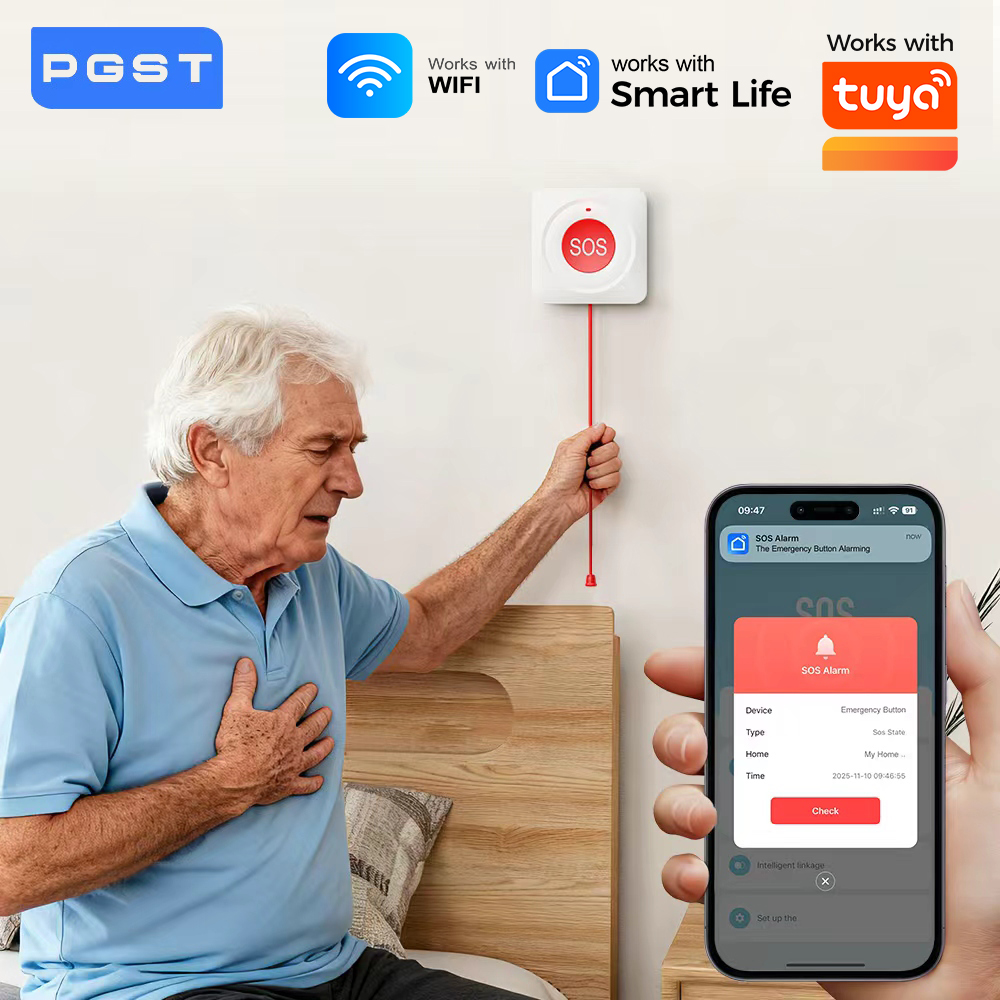 Botão SOS WIFI Zigbee Compatív - Smart Home Network avaliação e preço