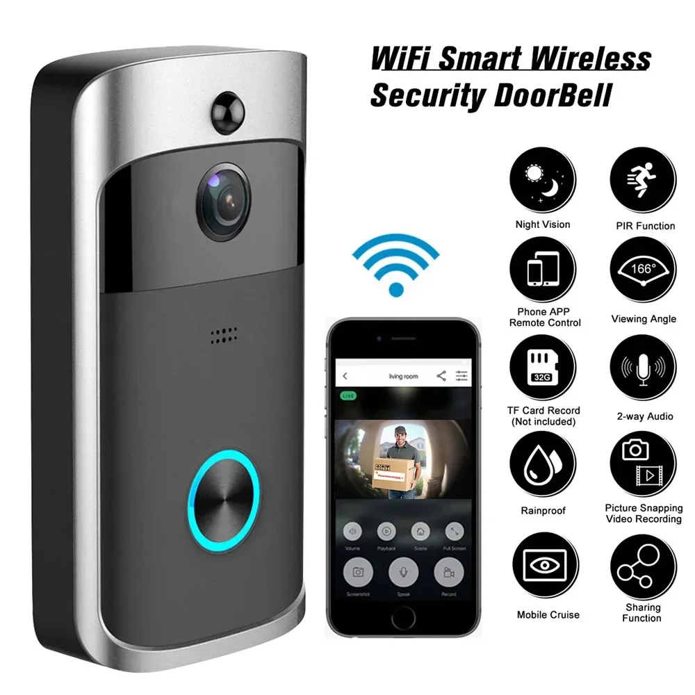 Câmera de Campainha Sem Fio WI - Smart Home Video Doorphone Ezviz avaliação e preço