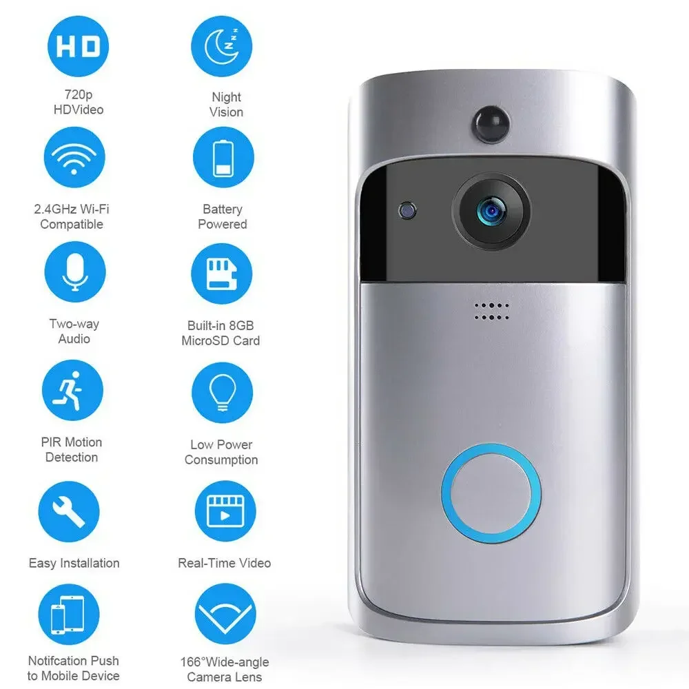 Câmera de Campainha Sem Fio WI - Smart Home Video Doorphone Ezviz avaliação e preço