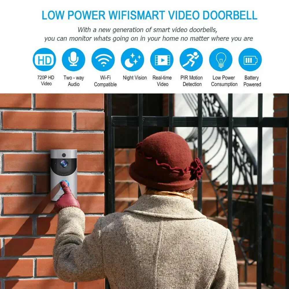 Câmera de Campainha Sem Fio WI - Smart Home Video Doorphone Ezviz avaliação e preço