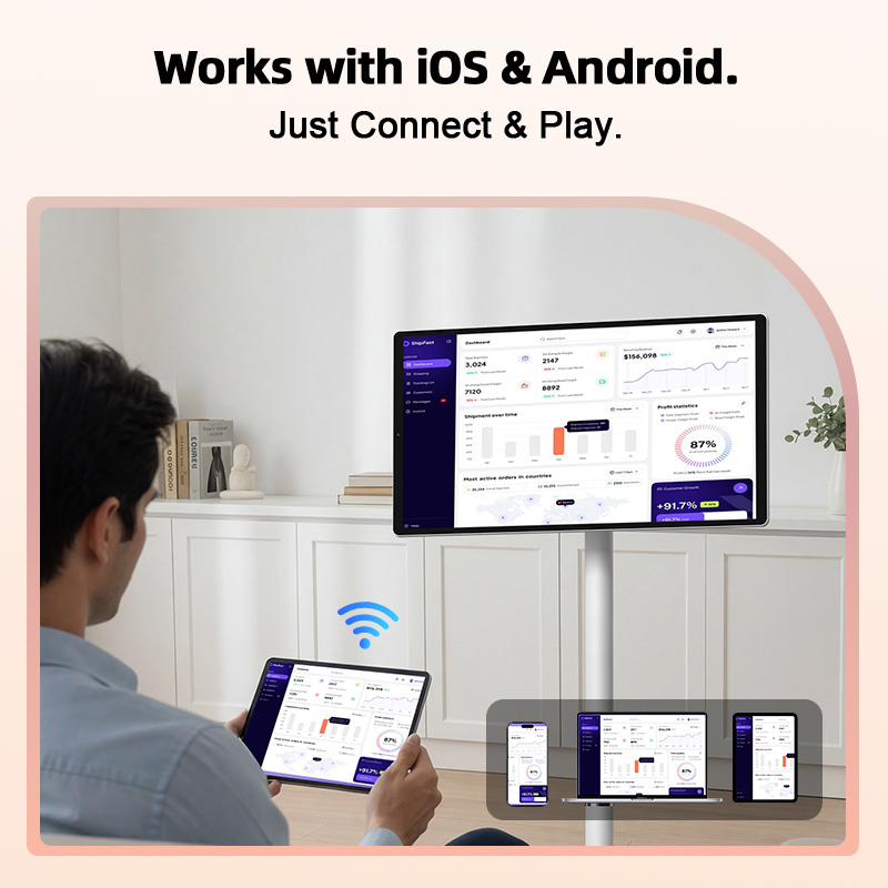 Televisão Android IPS de 21,5  - Smart Home Ac avaliação e preço