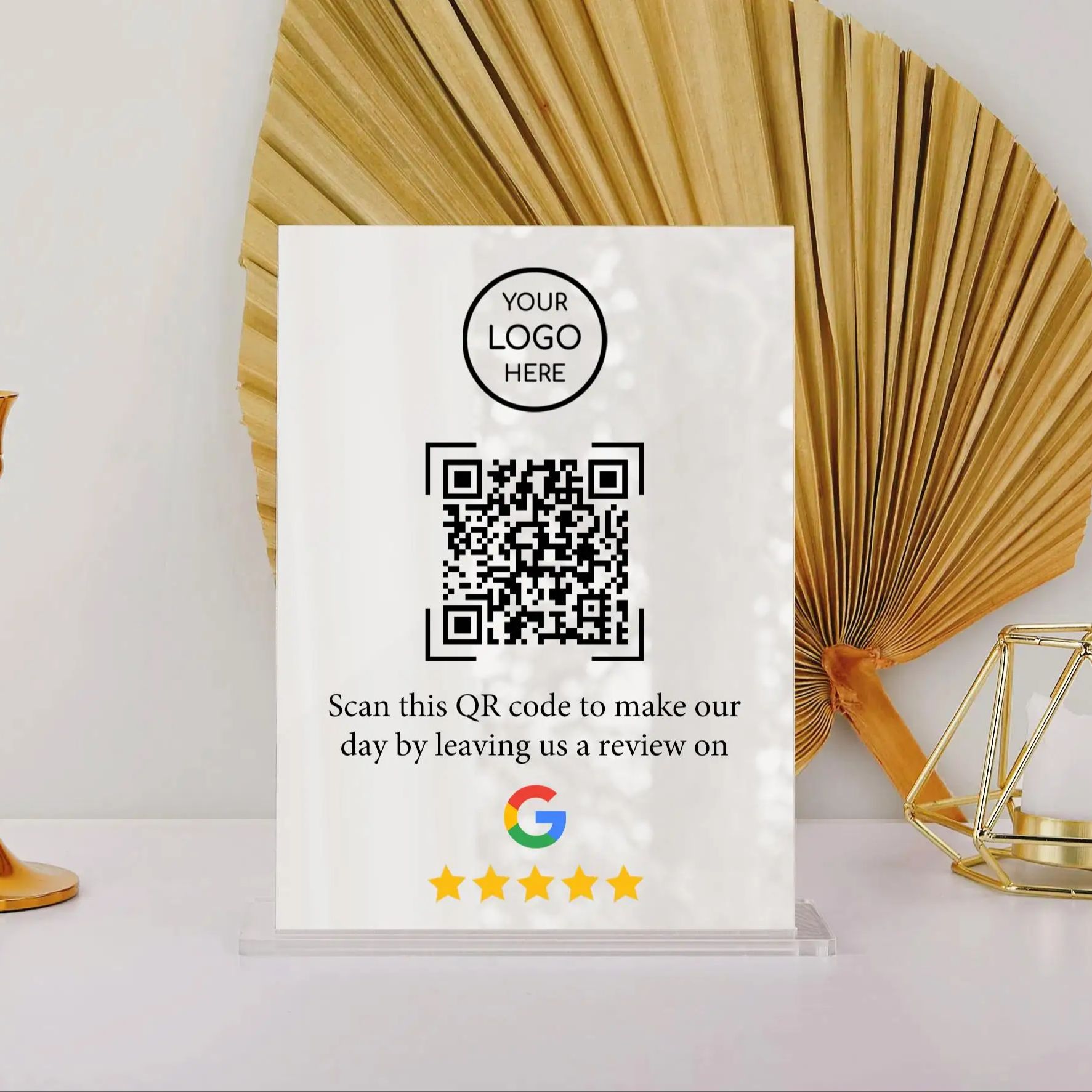 Suporte acrílico personalizado - Airbnb Smart Home avaliação e preço