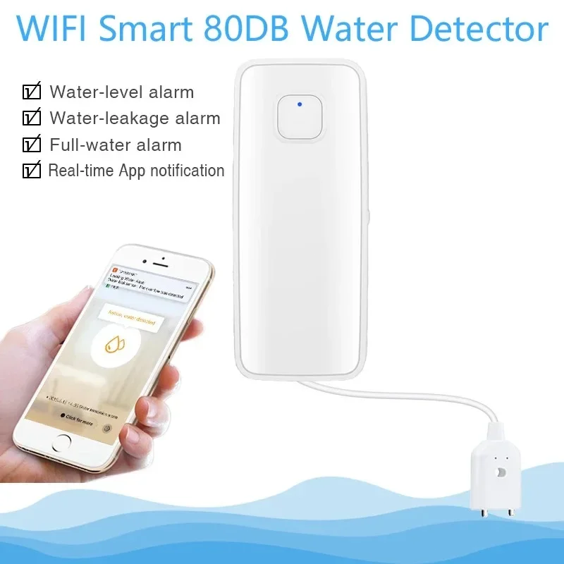 Tuya casa inteligente wifi det - Smart Home Water Level Sensor avaliação e preço