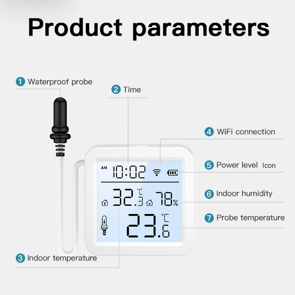 Sensor de Umidade e Temperatur - Smart Home Networking avaliação e preço