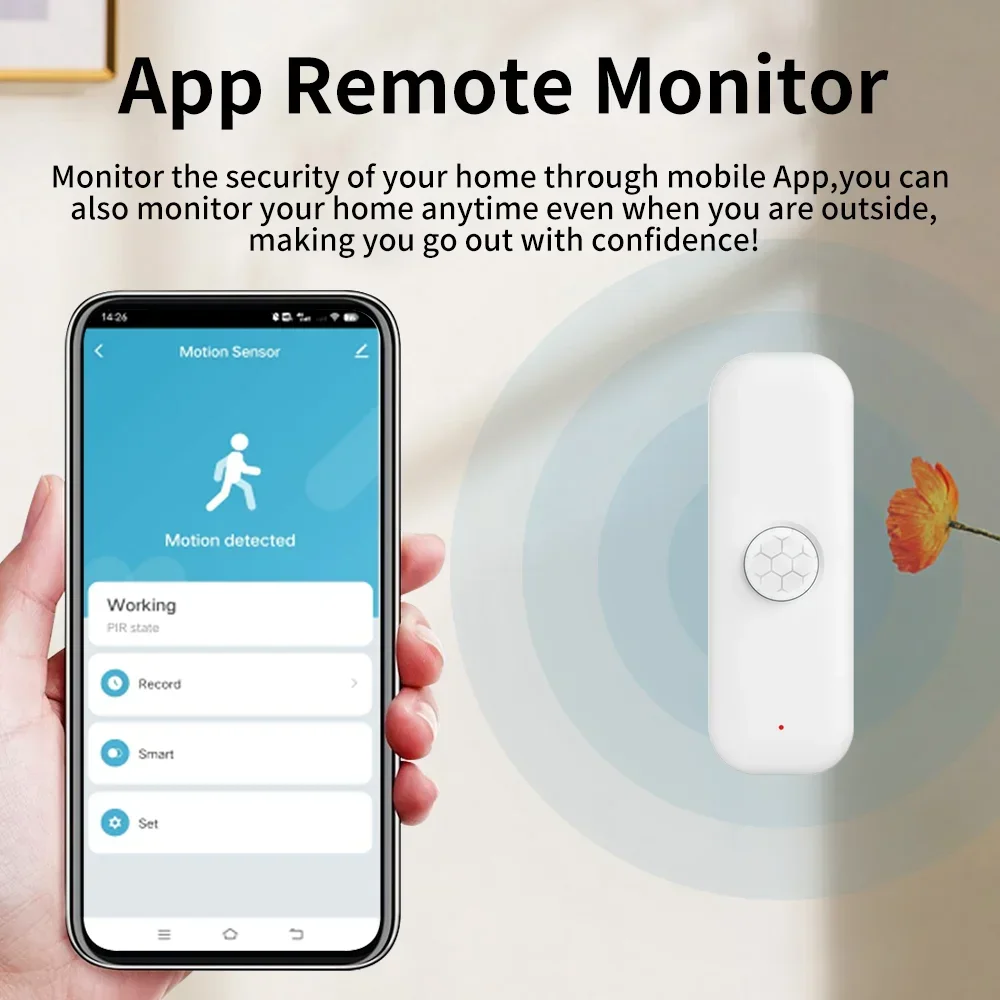Tuya wifi sensor de movimento  - Smart Home Networking avaliação e preço