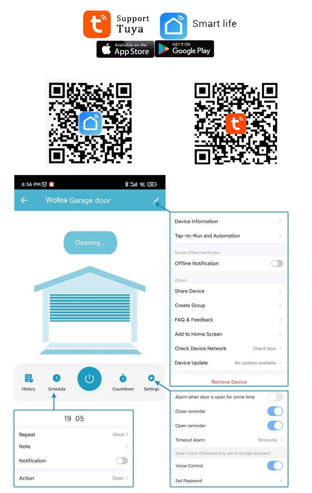 Controlador de Abertura de Por - Smart Home Registration avaliação e preço